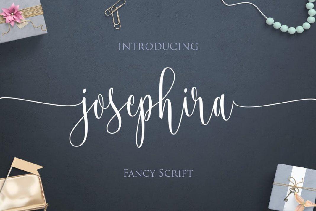 Josephira Fancy Script Font