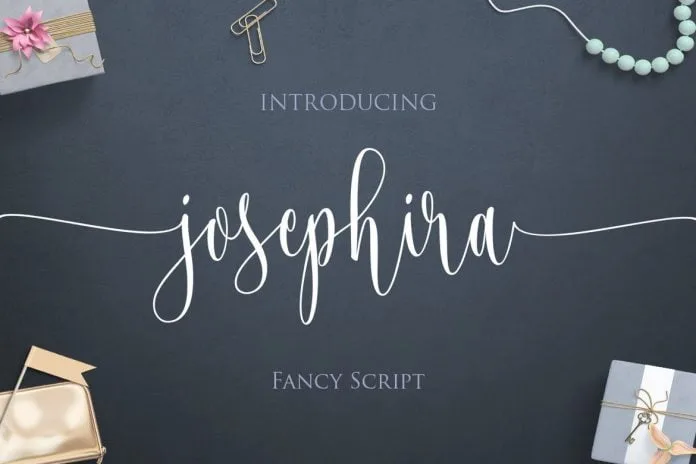Josephira Fancy Script Font