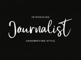 Journalist Font