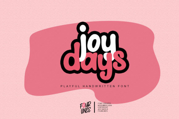 Joy Days Font
