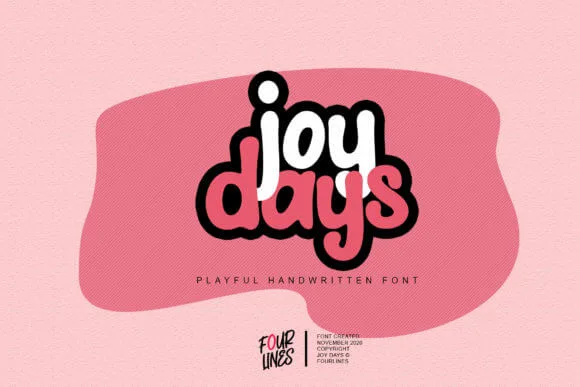 Joy Days Font