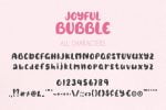 Joyful Bubble Font