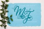 Joyful Monogram Font