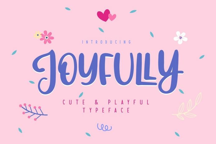 Joyfully Cute & Playful Typeface