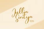 Jullysinty Beauty Script Font