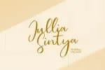 Jullysinty Beauty Script Font