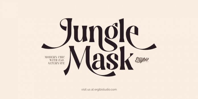 Jungle Mask Font