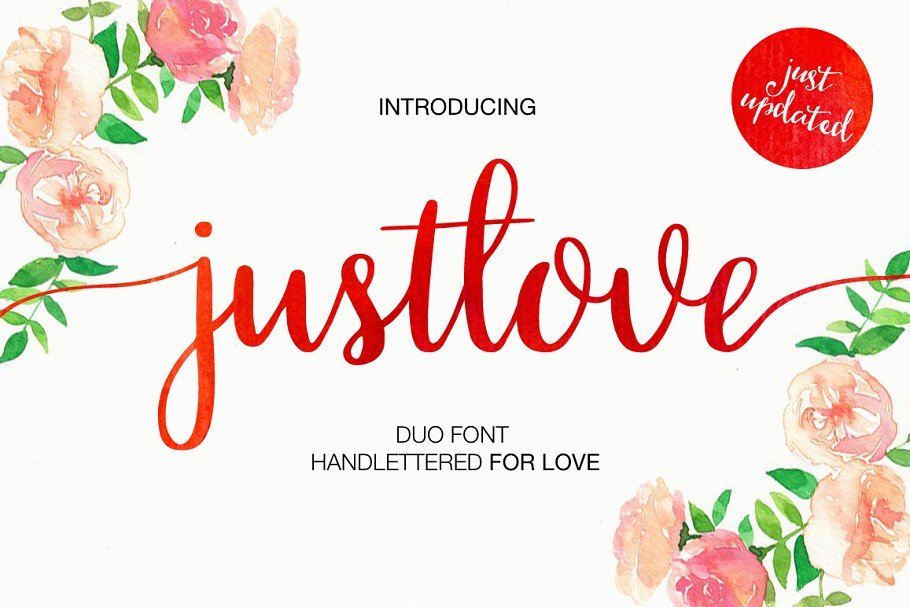Just Love Script Font