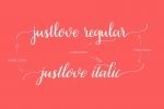 Just Love Script Font