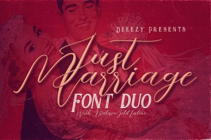 Just Marriage Font