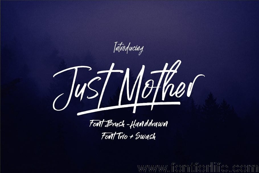 Just Mother Font
