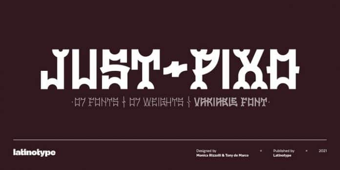 Just Pixo Font