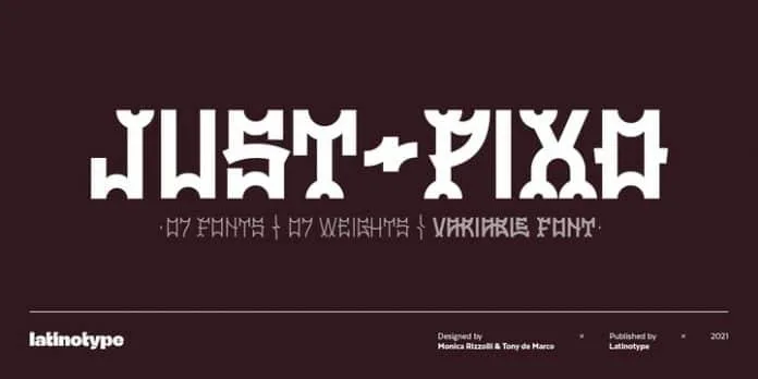 Just Pixo Font