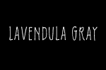 K26 Lavendula Gray Font