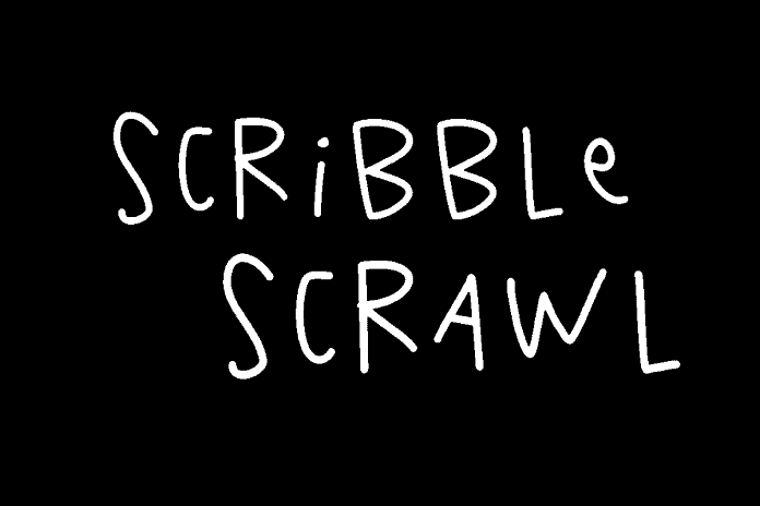 K26 Scribble Scrawl Font