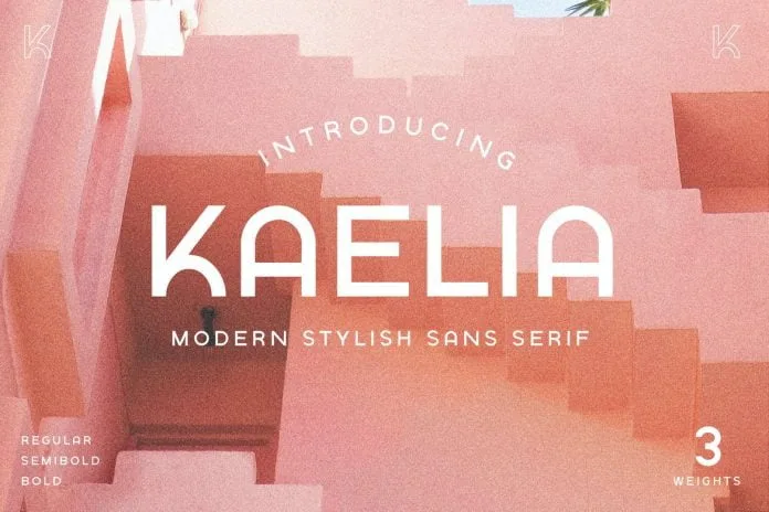 KAELIA - Simple Stylish Typeface