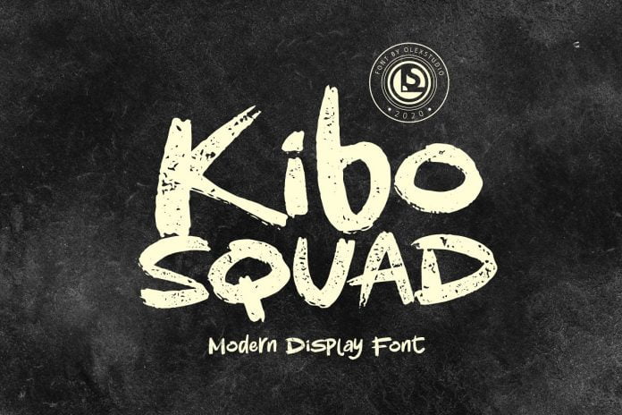 KIBO SQUAD - Display Comic Font