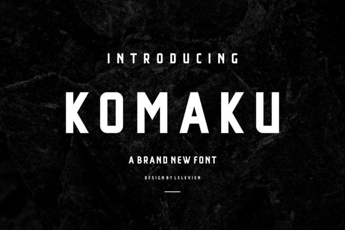 KOMAKU SERIF FONT