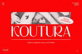 KOUTURA - Modern Fashion Fonts