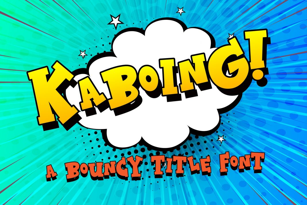 Kaboing font