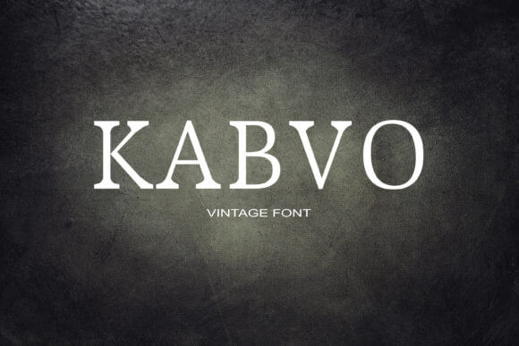 Kabvo Font
