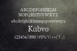 Kabvo Font