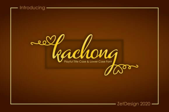Kachong Font