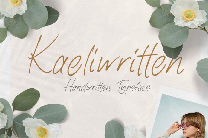 Kaeliwritten - Handwritten Typeface
