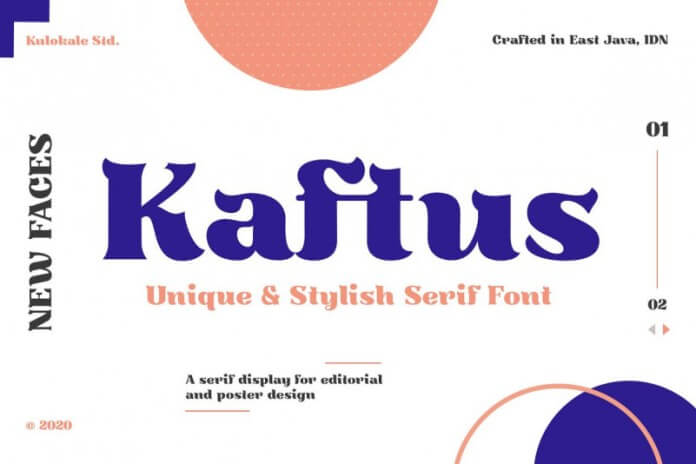 Kaftus Display Serif Font