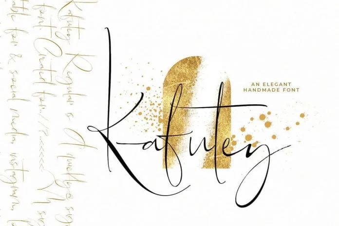 Kafutey - Elegant Handmade Fonts