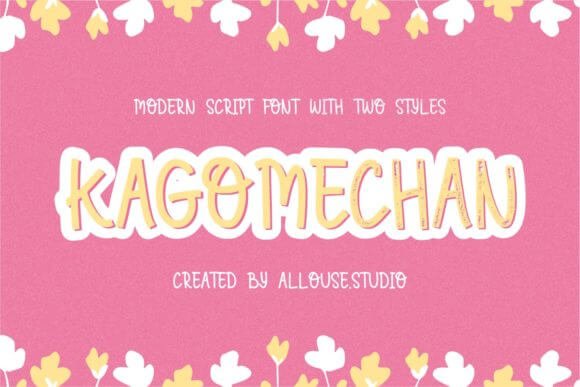 Kagomechan Font