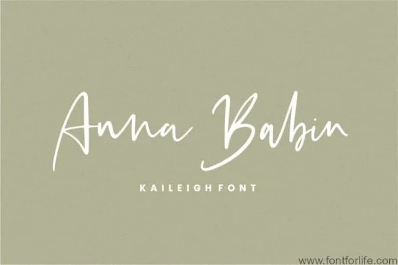 Kaileigh Font
