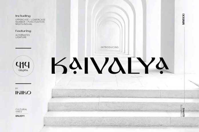 Kaivalya Font