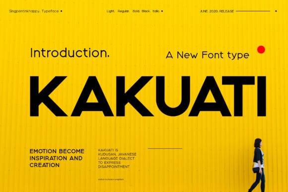 Kakuati Font