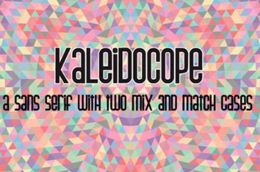 Kaleidocope Font