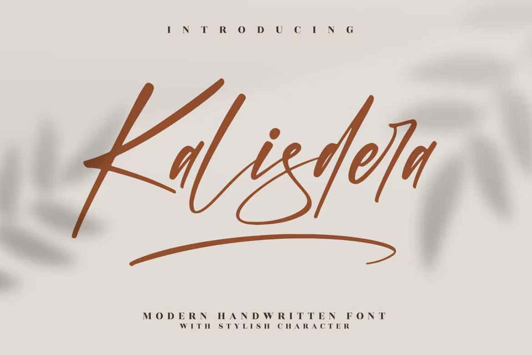 Kalisdera Font