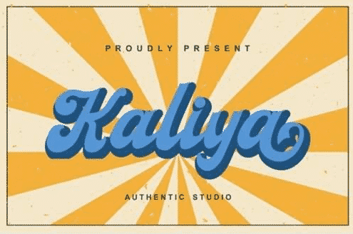 Kaliya Font