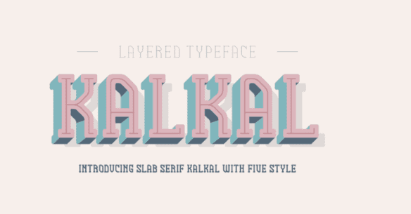 Kalkal Font Family