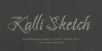 Kalli Sketch Font