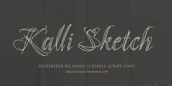 Kalli Sketch Font