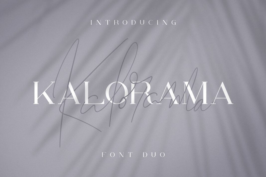 Kalorama - Font duo