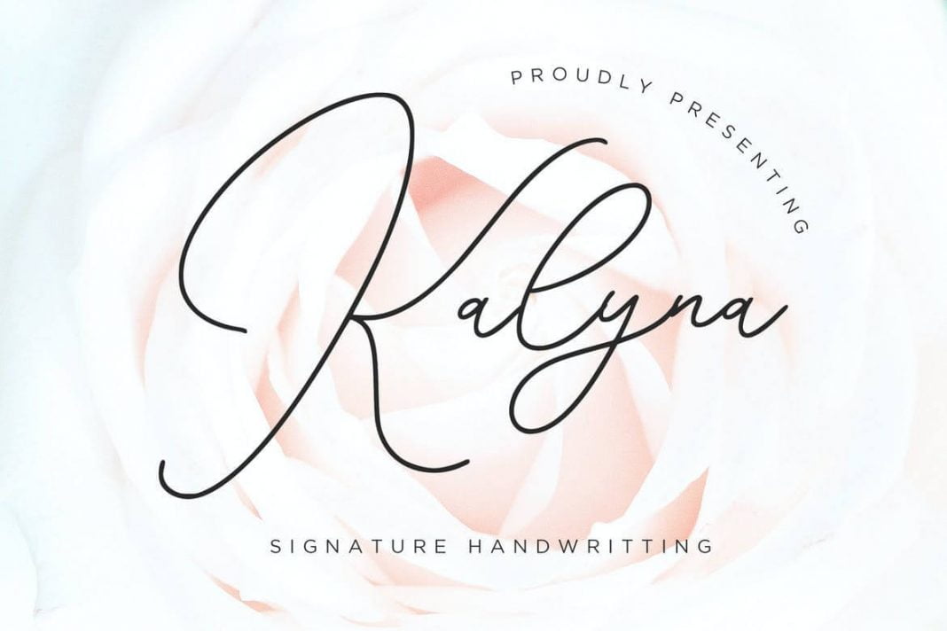 Kalyna Signature Handwriting