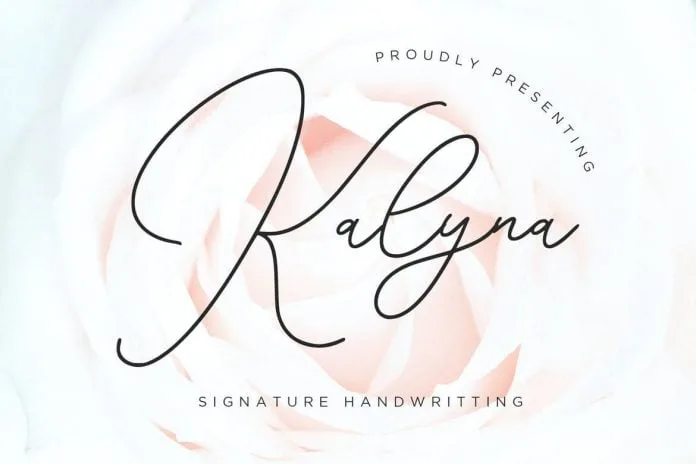 Kalyna Signature Handwriting