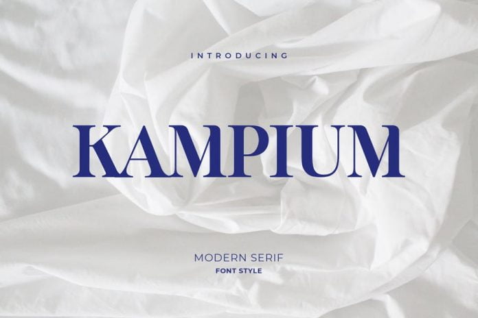 Kampium Serif Font