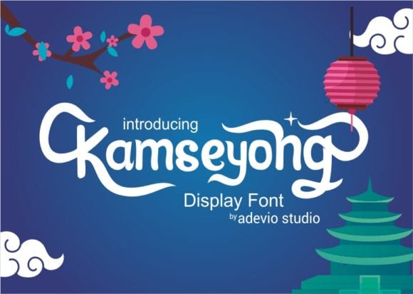 Kamseyong Font