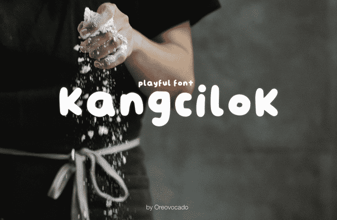 Kangcilok Display Font