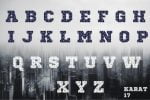 Karat 17 Font