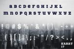Karat 17 Font