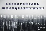 Karat 17 Font