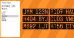 Karben 105 Mono Font